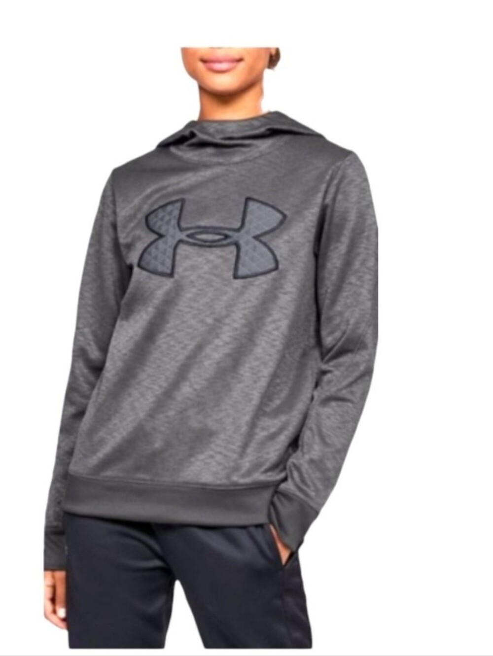 Under Armour Women's Charcoal Hoodie Sweater Size XS